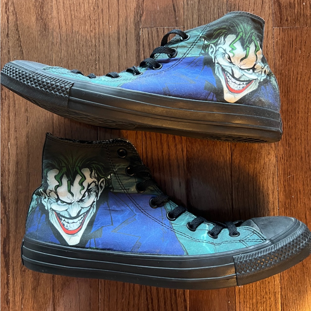 Converse High-Top Sneakers with Graphic Design